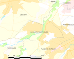 Map commune FR insee code 31526